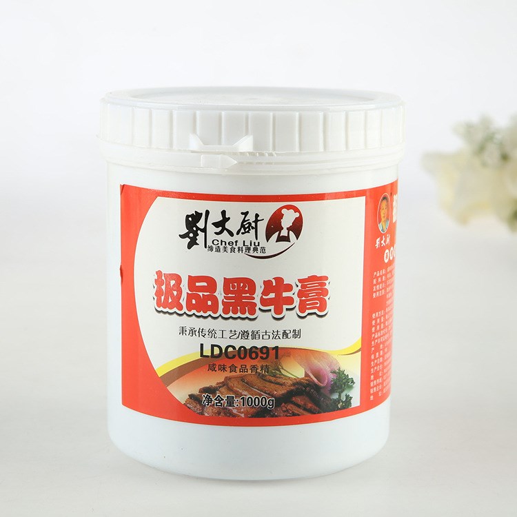 劉大廚黑牛膏1000g 醬鹵牛肉 牛肉面