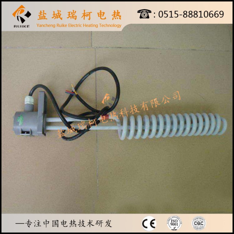 【鹽城瑞柯電熱】定制供應(yīng)螺旋型四氟管 耐腐蝕鐵氟龍電熱管