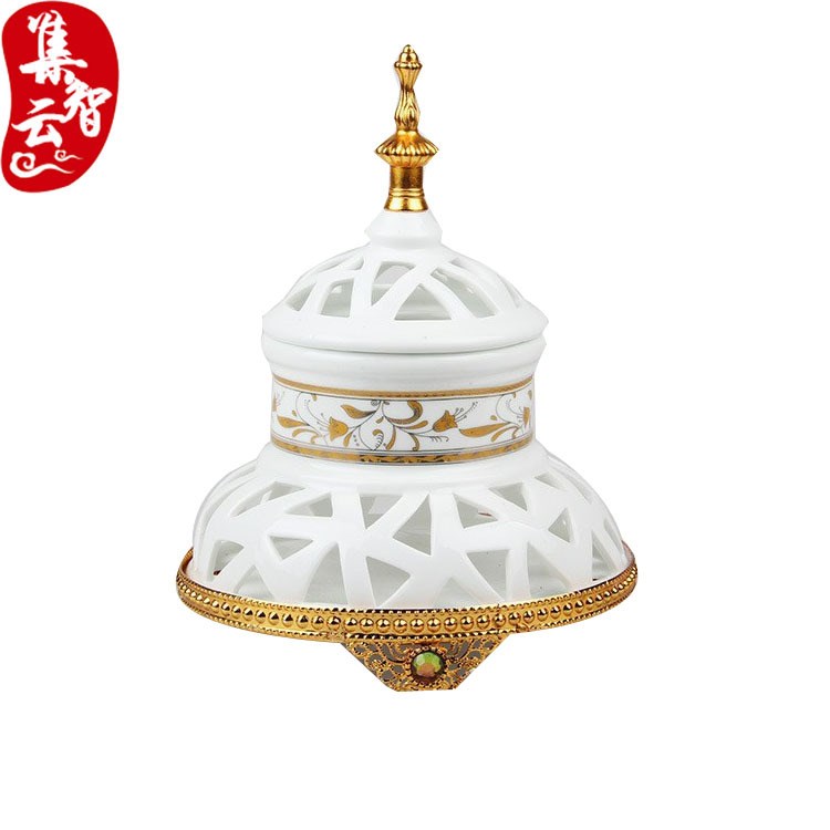 中東爆款陶瓷香熏爐 中東陶瓷香爐Arabic ceramic incense burner