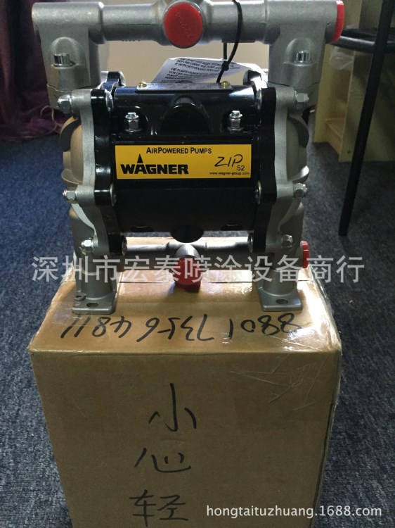 現貨供應德國原裝瓦格納爾氣動隔膜泵ZIP-52油漆泵 噴漆泵