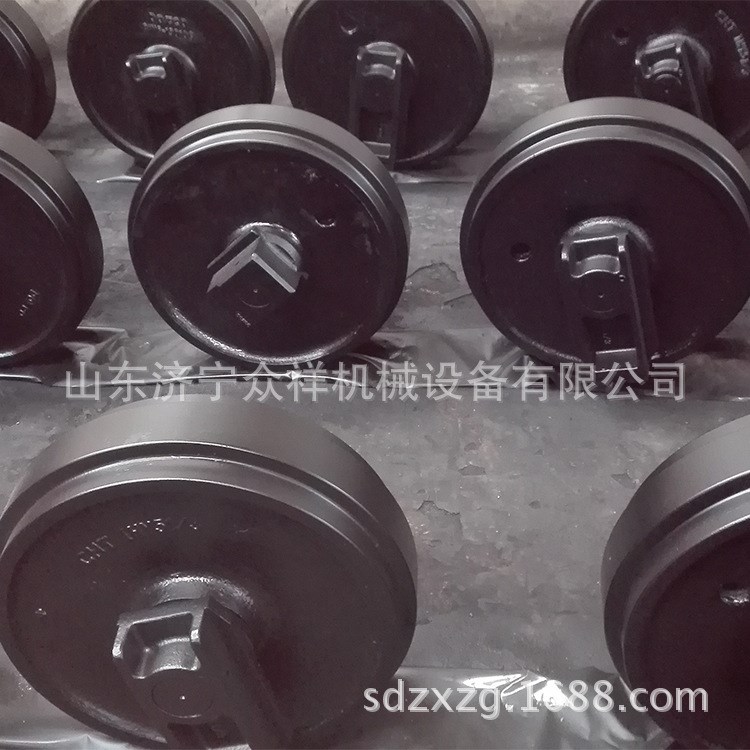 工程機械配件 挖掘機配件 PC40-7引導輪 挖掘機底盤件 四輪一帶