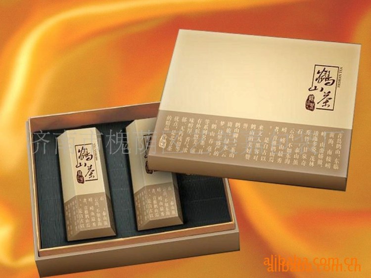 精品茶葉包裝盒 仿古烏龍茶禮盒 特種紙盒 天地蓋燙金彩盒