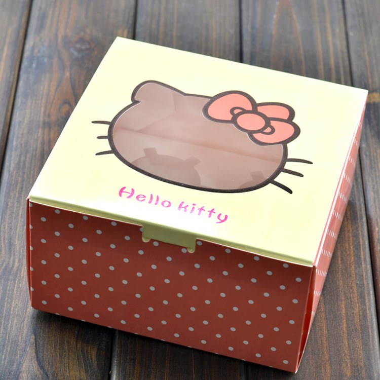 迪士尼印刷工廠定做中秋月餅包裝盒Hellokitty 白卡紙盒
