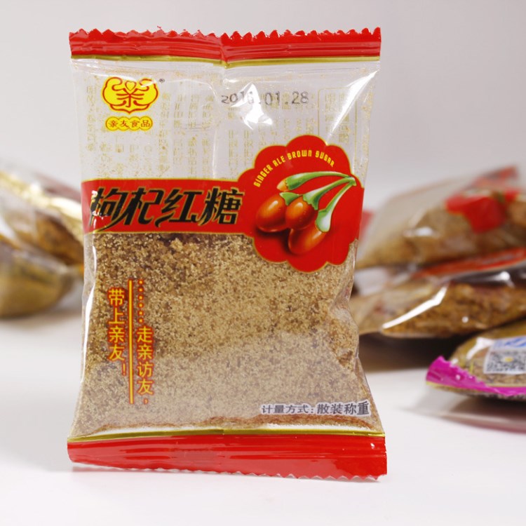 亲友枸杞红糖休闲零食申滋味整箱批发10斤