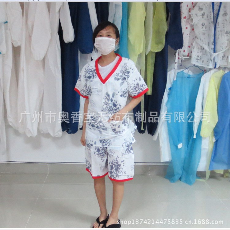 大量直銷 桑拿服 蒸汗服 按摩服 一次性無紡布浴衣 一次性酒店服