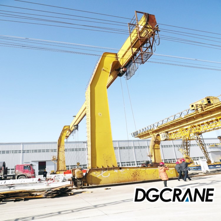 河南供應商供應5T~10T 跨度12~30m L型葫蘆門式單梁起重機