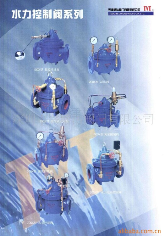 供應(yīng)水利控制閥系列200X型可調(diào)式減壓閥