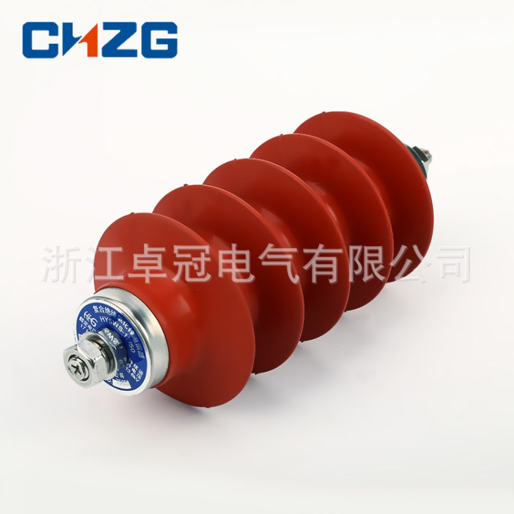 生產(chǎn)避雷器HY5WS 配電型高壓金屬氧化鋅避雷器10kv