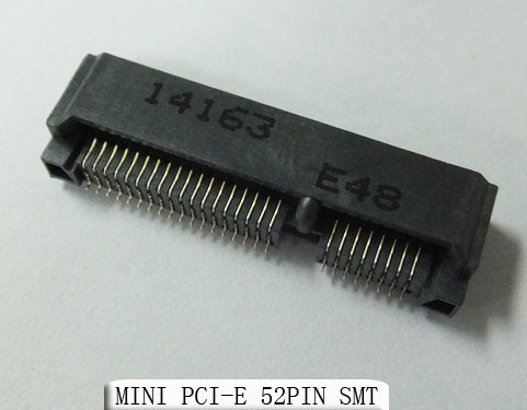 MINI PCI-E 52PIN SMT H=4.0/5.2mm 代替莫仕679100002