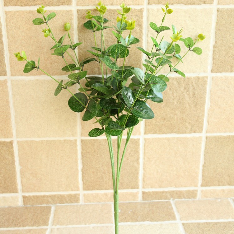 仿真过胶叶 过胶逼真草仿真植物配花配草叶装饰花