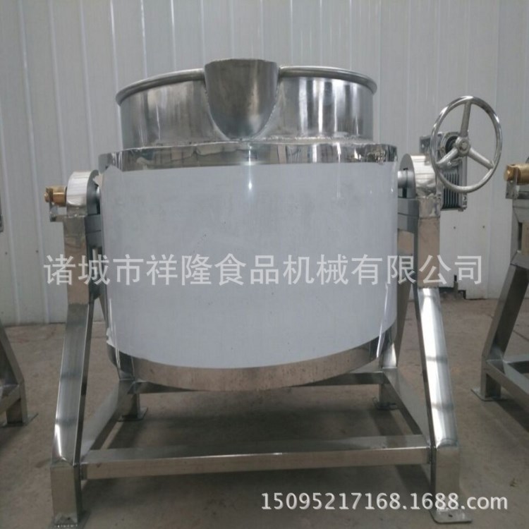 深圳廠家直銷二手電加熱夾層鍋辣椒醬熬制蒸煮夾層鍋燃氣夾層鍋