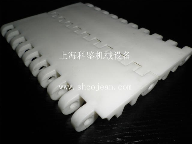 EASECON-100A平板塑料模塊網帶-白色PP材質節距50.8mm-上海廠家