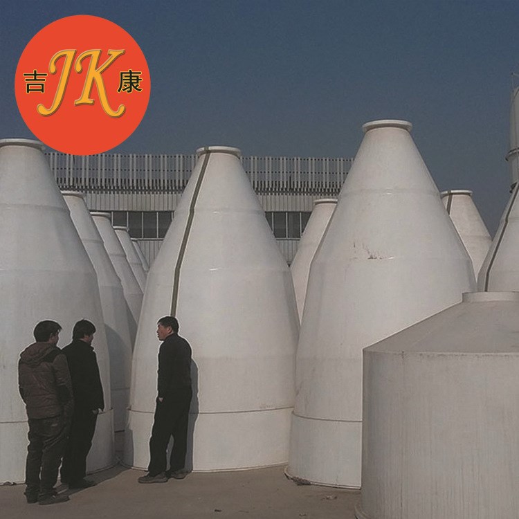 【棗強吉康】玻璃鋼料塔 豬場養(yǎng)殖設(shè)備 自動存儲供料設(shè)備河北廠家
