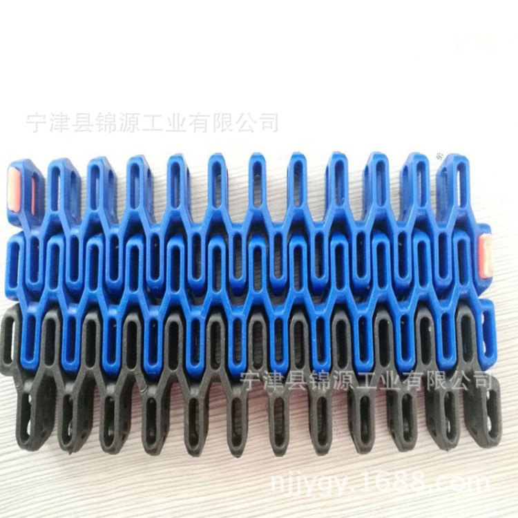 pp/ pom模塊傳動鏈 輸送分揀碗碟回流線 可轉(zhuǎn)彎25.4 塑料網(wǎng)帶