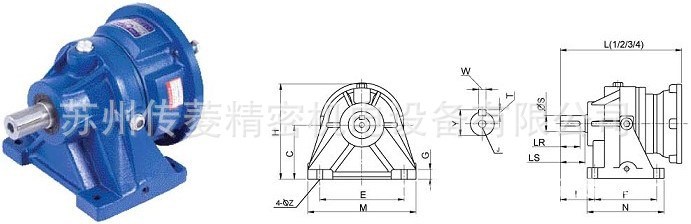 HF280游星減速機(jī)三亞游星齒輪減速機(jī)TECO防爆電機(jī)1.5kw現(xiàn)貨蘇州市