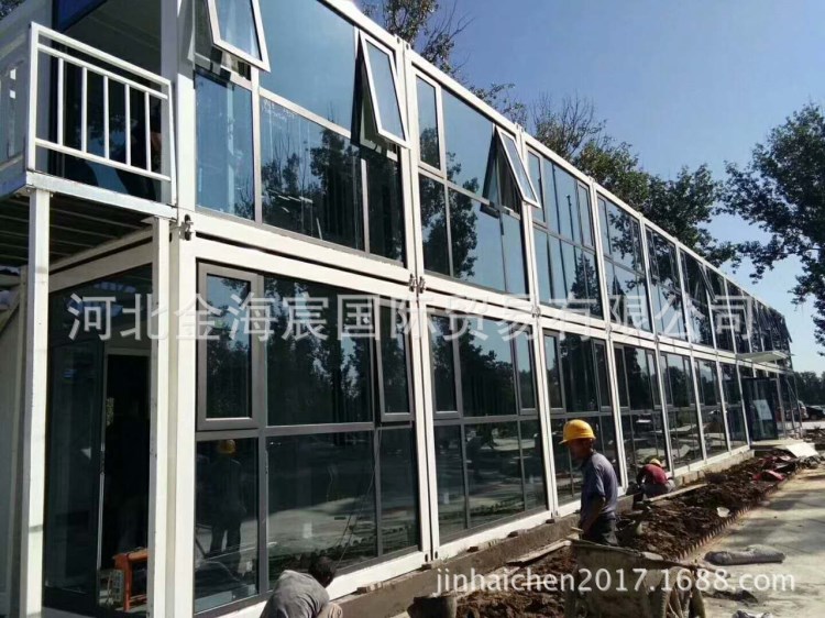 天津秦皇島打包箱快拼箱框架型材批發零售集裝箱活動房出租出售