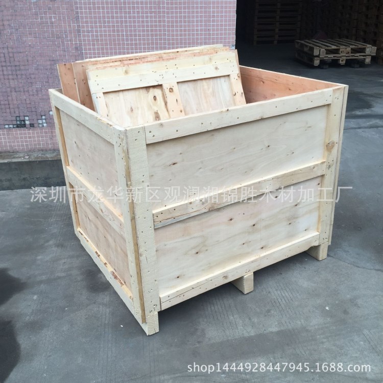 出品免熏蒸膠合板包裝木箱制作成都廠家定制異型機械包裝箱