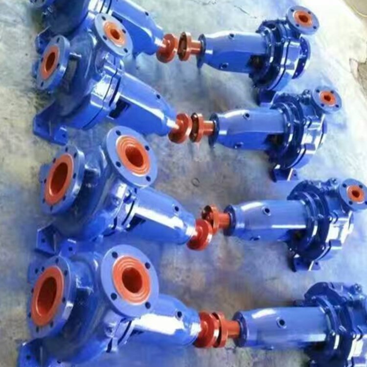 ISR型清水離心泵 單級(jí)單吸離心泵80-65-160清水泵 機(jī)械密封熱水泵