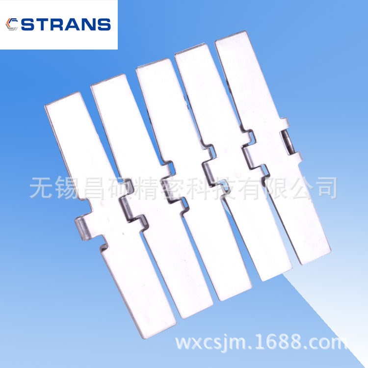 【廠家直銷】不銹鋼直輸鏈板 SS8157-K750 軸承 啤酒輸送鏈板