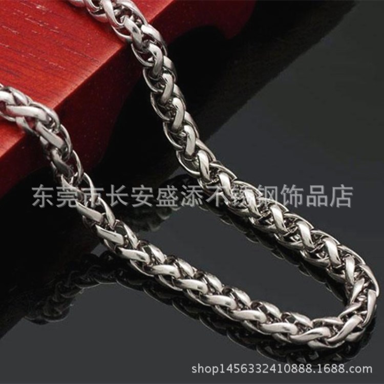 大量現(xiàn)貨不銹鋼個(gè)性BSK 龍骨鏈 男女款飾品配鏈花籃項(xiàng)鏈批發(fā)