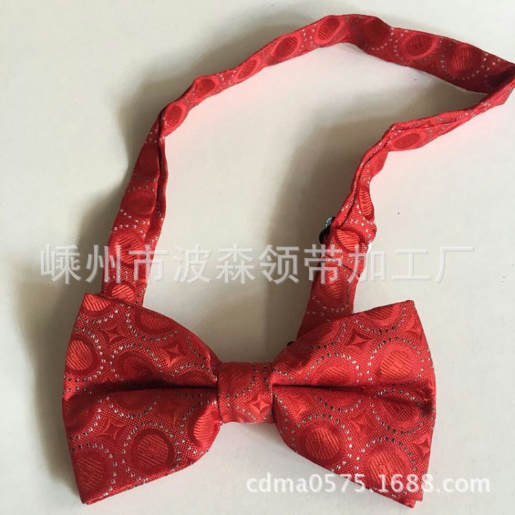 批發(fā)定制加工各種滌絲定位點(diǎn)子碎花時(shí)尚商務(wù)休閑男士領(lǐng)結(jié)領(lǐng)花