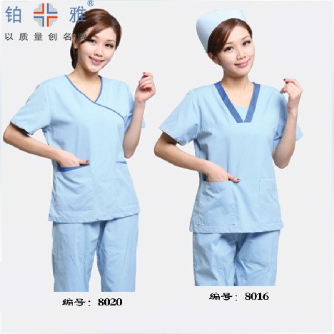 廠家直銷鉑雅手術衣短袖刷手衣男女工作服醫(yī)用手術服分體套裝包郵