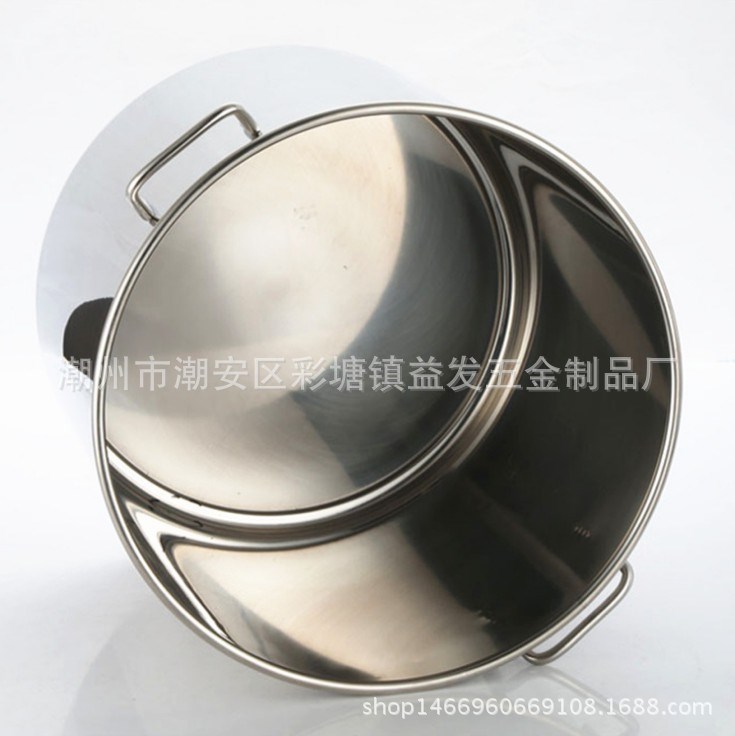 廠家生產1.2厘厚不銹鋼鹵水鍋  多用途鍋  釀酒器30L-170L特厚