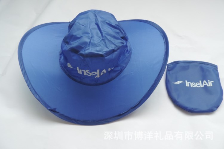 工廠直供折疊帽太陽帽尼龍帽LOGO定制質量旅游必備品