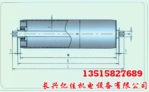 厂家生产动力滚筒 无动力辊筒 规格可按客户订