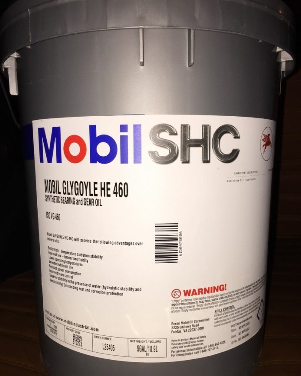 美孚格高PAG蝸輪蝸桿油Glygoyle HE 220、320、460,680,1000