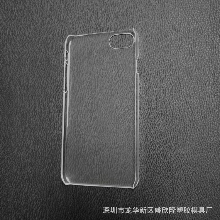 蘋果IPHONE7手機殼PC素材 透明高光噴油打印 電鍍手機保護套素材