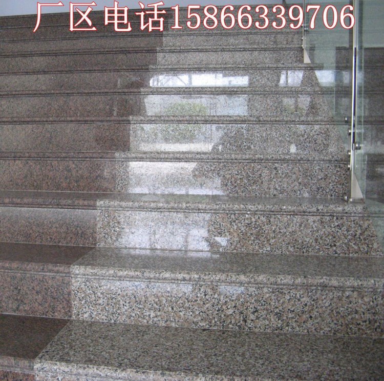 五蓮花大理石材 拋光面樓梯踏步板 室內(nèi)鏡面臺(tái)階 高亮度 光板圖片