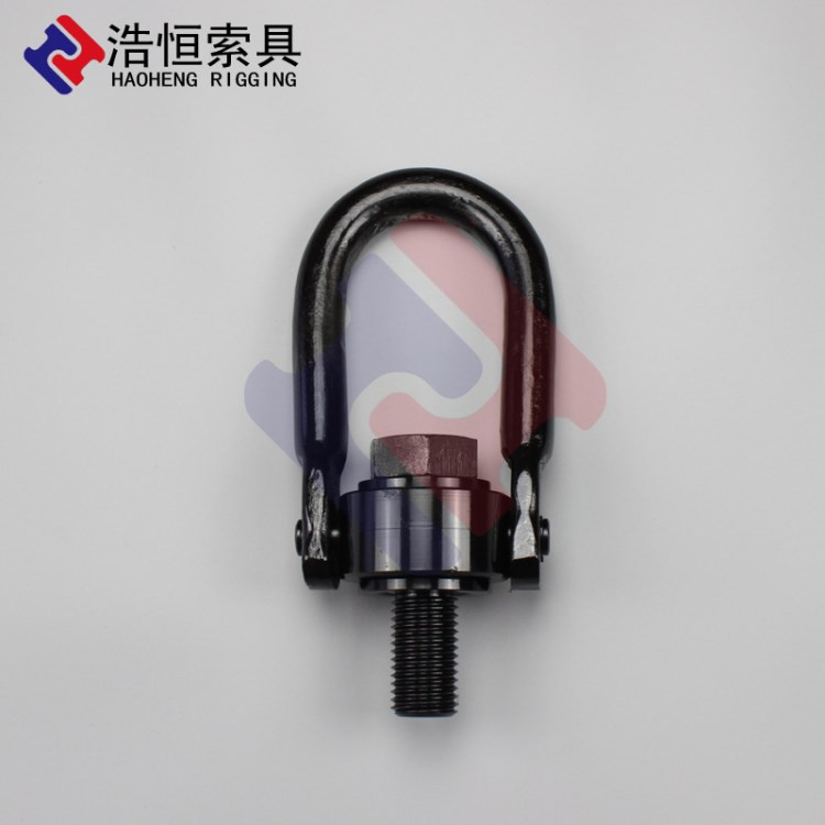廠家直銷M10-64特制旋轉(zhuǎn)吊環(huán) 旋轉(zhuǎn)吊點360度栓結(jié)環(huán) 吊環(huán) 外觀噴漆