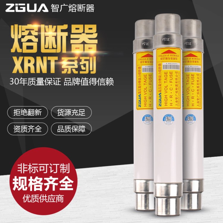 智廣高壓限流熔斷器SFLAJ XRNT1-12KV/6.3A 10A 20A 變壓器保護