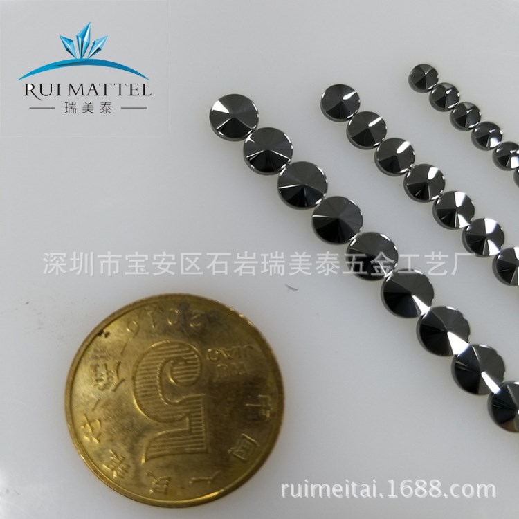 供應(yīng)4.0*1.5MM 5.0*1.5MM度金屬鍺粒鍺球 鎢鋼鈦鍺手鏈項(xiàng)鏈