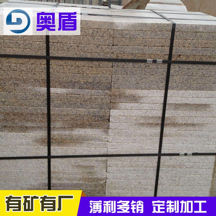 直銷加工五蓮紅 五蓮紅花崗巖荔枝面 火燒板 五蓮紅外墻干掛石