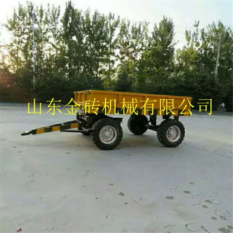 加工定制5噸高欄農(nóng)用運(yùn)輸拖車 耐腐蝕輕型工具運(yùn)輸車 拖車