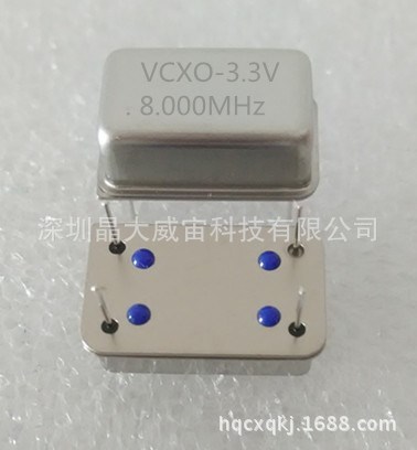 DIP14長(zhǎng)方形)壓控振蕩器VCXO-27MHZ 8MHZ  壓控晶振