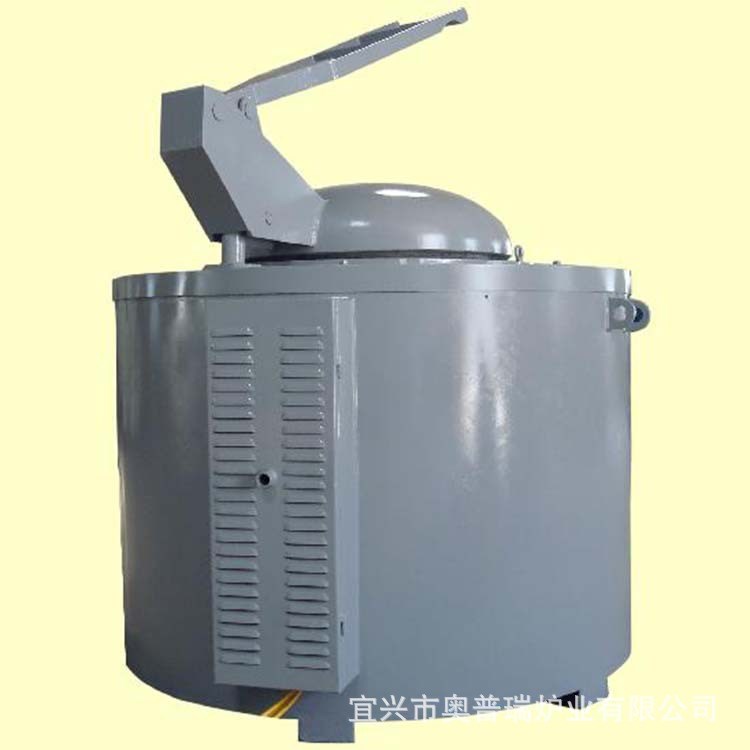 新品坩堝電阻爐坩堝熔鋁爐制作精良井式坩堝電阻爐電加熱爐