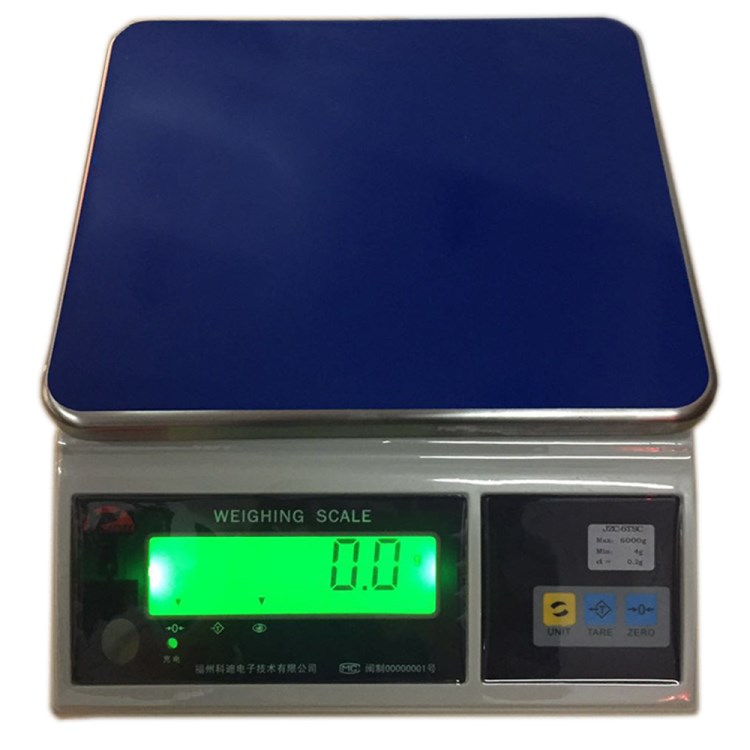 福州科迪電子秤JZC-TSC計(jì)重秤精密電子3kg/6kg/15kg/30kg