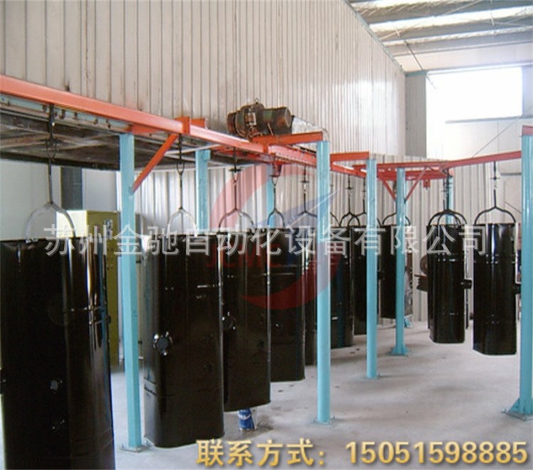 供應油箱自動噴漆線 油漆烘干爐廠家定制汽車部件噴涂生產線