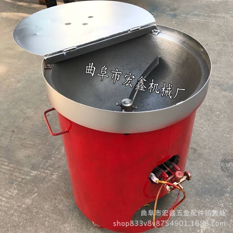 燃氣花生炒米機&nbsp;大型炒瓜子機器 干貨炒貨機現(xiàn)貨批發(fā)