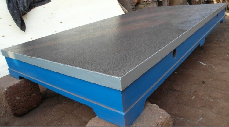 精密鑄鐵平臺平板畫線平板測量平臺檢測臺校準工作臺 1000*750mm