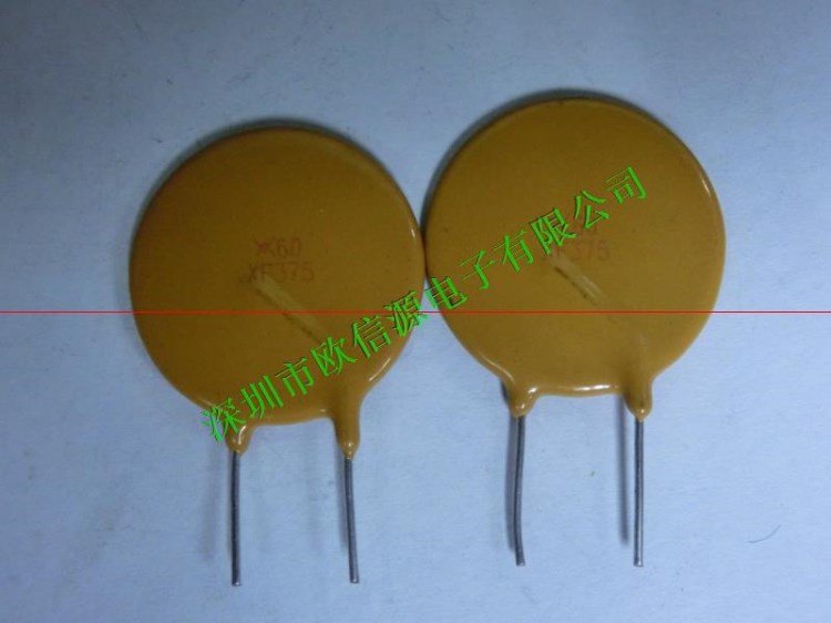 供應可恢復保險絲 R60-375-60V 3.7 腳距10.2mm BOM配套服務