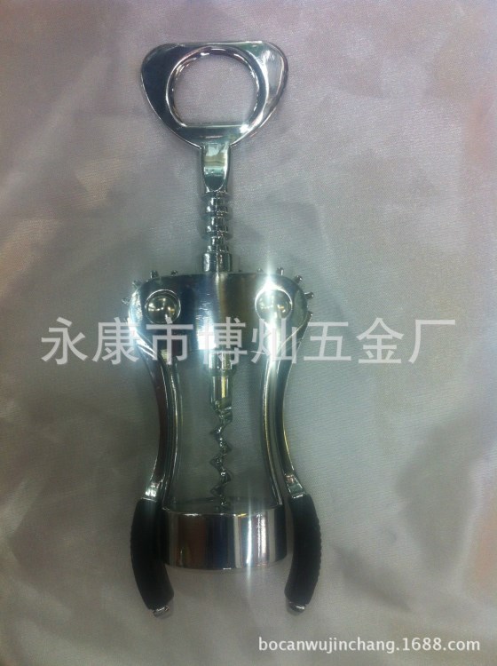 博燦廠家鋅合金歐式開酒器紅酒啤酒兩用開瓶器酒啟225克