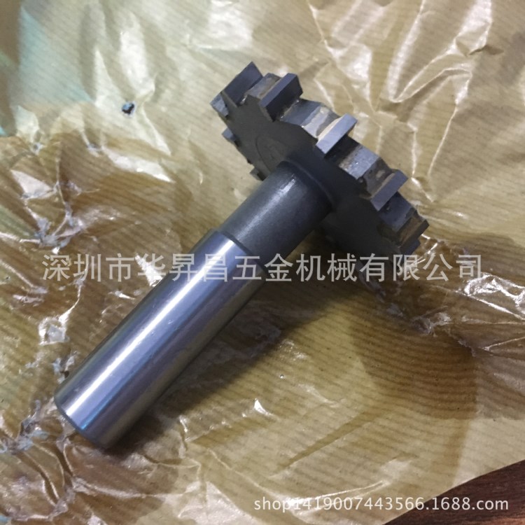 焊接鎢鋼直柄T型槽銑刀 50mm  60mm  80mm 100mm非標(biāo)訂做鑲合金