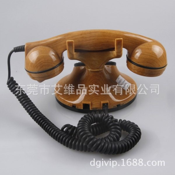 手搖古董電話手機座機外殼水轉印加工