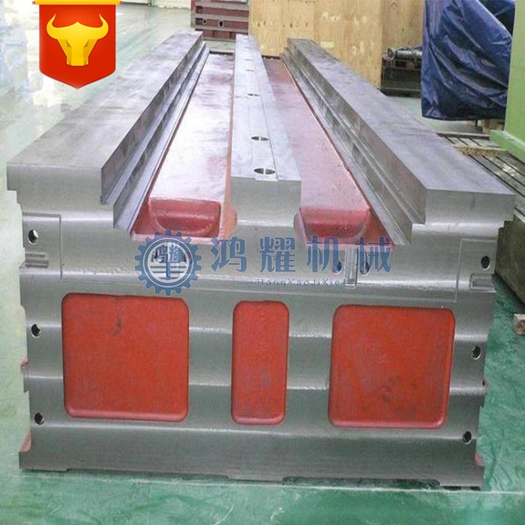 生產(chǎn)定做加工異形床身 重型球墨鑄鐵機床鑄造工作臺