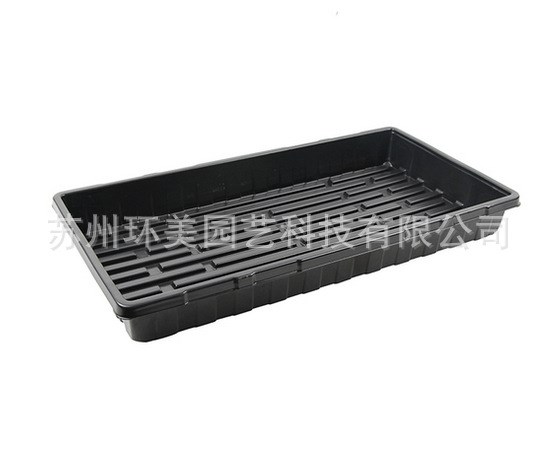 不漏水托盤平盤托架育苗盤穴盤接水盤雙色花盆廠家直銷帶圖案花盆