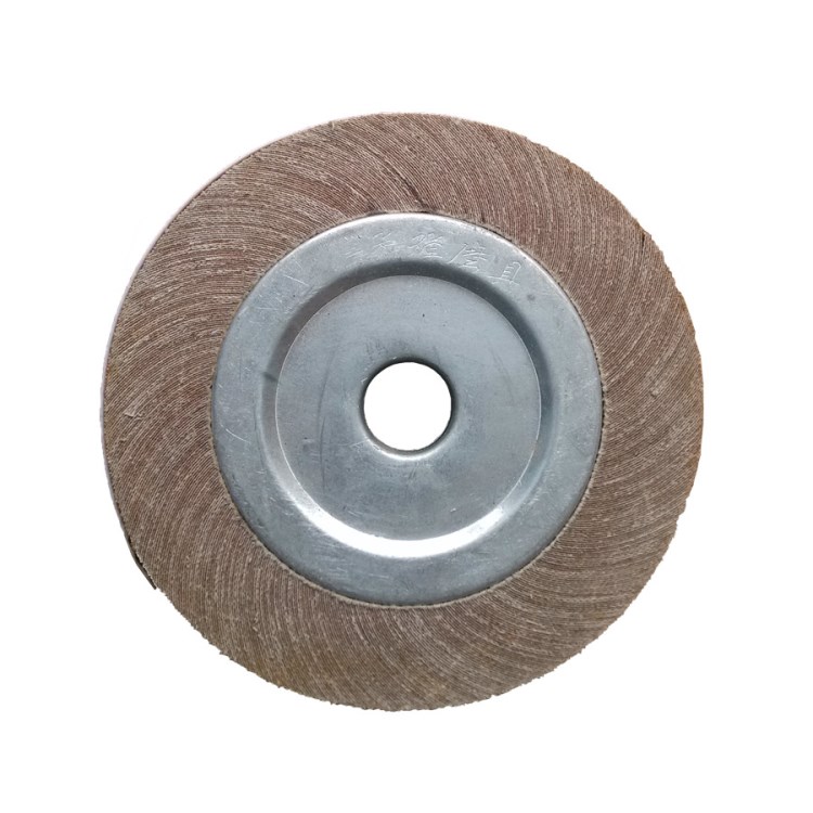 厂家批发轮抛光立式千叶片各种耐磨异形千叶轮砂布棕刚玉砂片